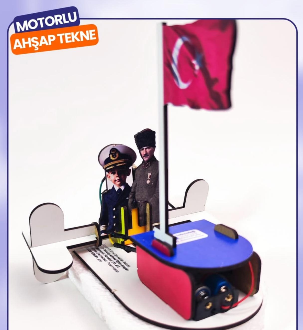 Motorlu Ahşap Tekne