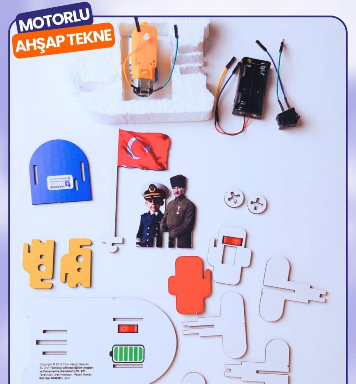 Motorlu Ahşap Tekne